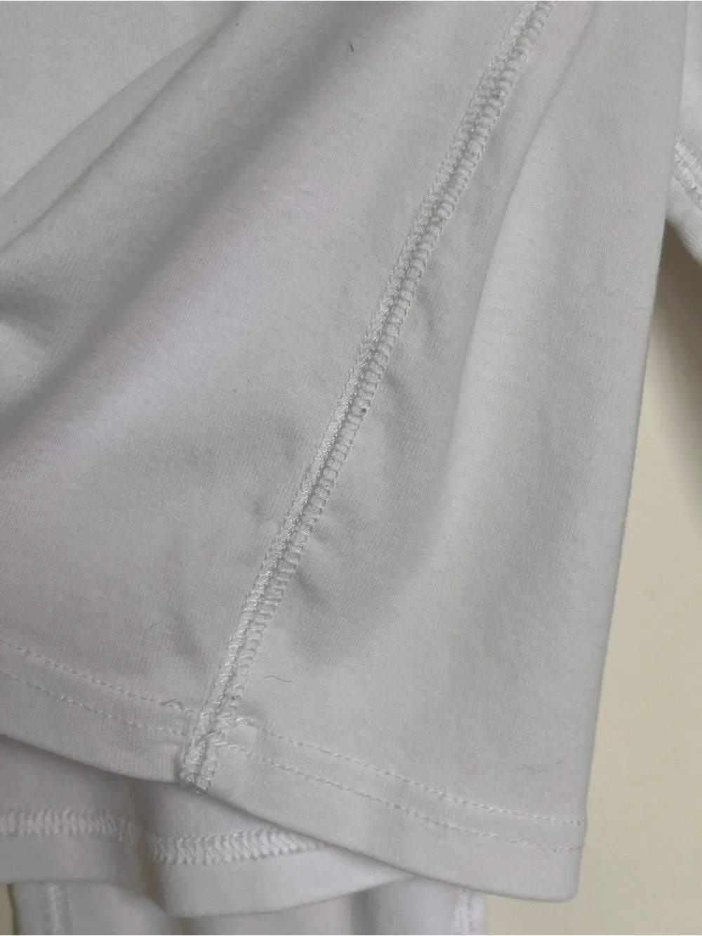 Primary White Long Sleeve Kids Pajama Set